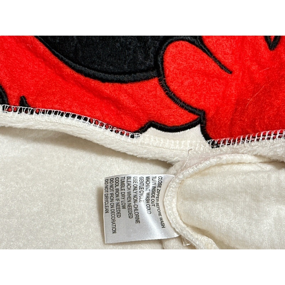 Sesame Street ELMO Quarter Zip Hoodie Fleece Womens's Size XL 2008 By Freeze - Picture 4 of 8